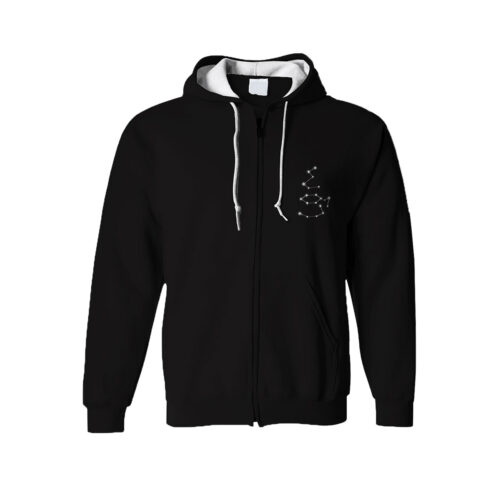 COJ Stardust Zip Up Jacket Front