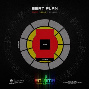Enigma Music Fest 2026 Seat Layout