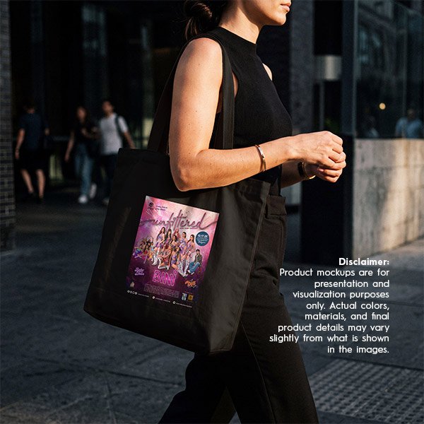 Unfiltered Tote Bag Mockup